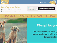 Tablet Screenshot of decocity.co.nz