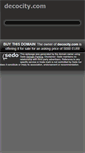 Mobile Screenshot of decocity.com